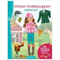 ArsEdition Sticker-Anziehpuppen – Reiterhof