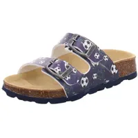 Superfit Fussbettpantoffel Blau/Mehrfarbig 28