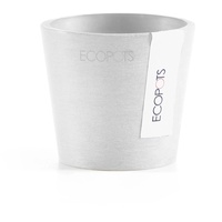 Ecopots Pflanztopf Amsterdam Mini Weiß 8 cm x 7