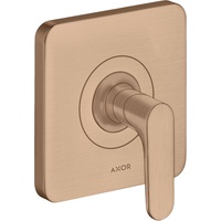 Hansgrohe Axor Citterio M Absperrventil Unterputz / Brushed Red