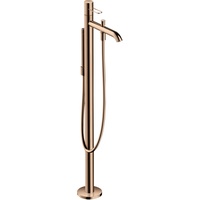 Hansgrohe Axor Uno Einhebel-Wannenmischer, bodenstehend, Bügelgriff, polished red gold