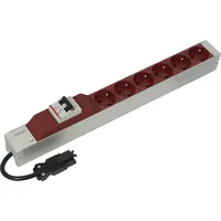Schroff Schroff, Steckdosenleiste, Steckdosenleiste (6 x)
