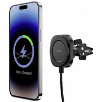 Swissten Magstick Compact Magnetic Car Holder With Wireless Charger