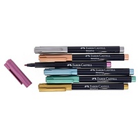 Faber-Castell Metallic Marker 6er Blisterkarte