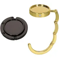 Kwmobile Taschenhalter für Tisch - 2X Faltbare Antirutsch Handtaschenhalter