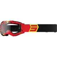 Shot Assault 2.0 Drop Motocross Brille, schwarz-rot für Männer