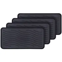 BestLivings Schuhabtropfschale Abtropfunterlage Schuhabtropfunterlage Schuhwanne hoher Rand - XXL