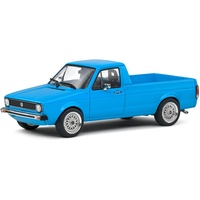 Solido Modellauto Maßstab 1:43 VW Caddy Pick up blau