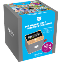 Tigermedia tigerbox Touch PLUS grau | by Schmatzepuffer "personalisierbar"