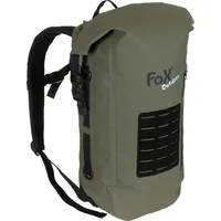 Fox Outdoor Rucksack Dry Pak 30", Oliv, wasserdicht