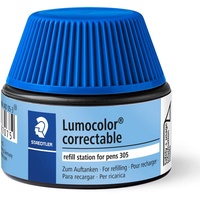 Staedtler Lumocolor correctable Nachfüllstation blau