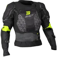 Shot Optimal Black / Neon Yellow - L