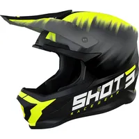 Shot Furious Versus Offroad-helm - Neon Yellow Matt -