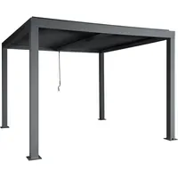 Mendler Pergola HWC-L46 3 x 3 m Anthrazit