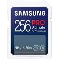 Samsung PRO Ultimate SD-Speicherkarte mit USB-Kartenleser – 256 GB