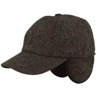 Breiter Winter Baseballcap Schirmmütze Baseball Kappe mit ausklappbarem Ohrenschutz