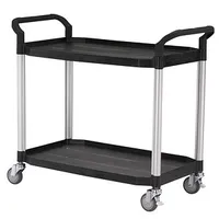 Kompatible Ware Etagenwagen schwarz 110,0 x 52,0 x 95,0