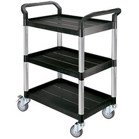 Kompatible Ware Etagenwagen schwarz 85,0 x 48,0 x 100,0