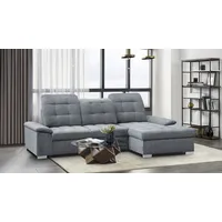 Werk2 Ecksofa Carmen, Sofa, Eckcouch mit Schlaffunktion, Bettkasten und