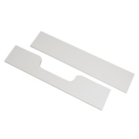 VCM ebuy24 Bettseiten OliviaJulie Weiß 140 x 2,2 cm