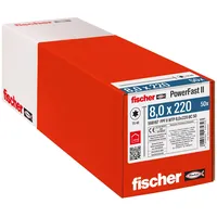 Fischer PowerFast II 8,0x220 TK TX TG blvz 50