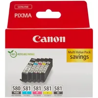 Canon PGI-580PGBK schwarz + CLI-581 CMY 2078C007