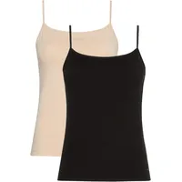 Tommy Hilfiger Premium Essentials Ärmelloses Baselayer 2 Einheiten Black