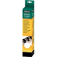 Fellowes Binderücken für Plastikbindung, 8 mm Durchmesser, 21 Ringe,