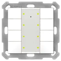 MDT Taster Plus TS 55 8-fach Reinweiß glänzend
