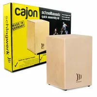 Schlagwerk Cajon Bausatz CBA10S | holzfarben