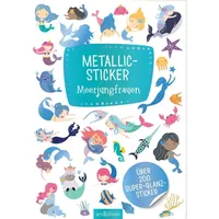ArsEdition Metallic-Sticker – Meerjungfrauen