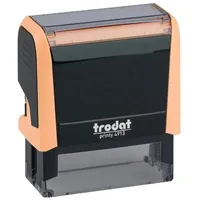 Trodat Textstempel, individualisierbar printy 4913 selbstfärbend schwarz mit Logo
