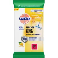 Sagrotan SAGROTAN® 3IN1 Feuchte Bodentücher sonstige Fasern, 15 Tücher