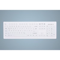 Cherry AK-C8100F-FUS-W/GE Kabellose Tastatur Weiß (Versiegelt IP68)
