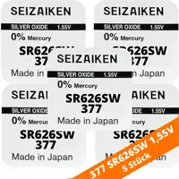 Seizaiken 5x SR66 Silberoxid Batterie Seizaiken 1,55 V