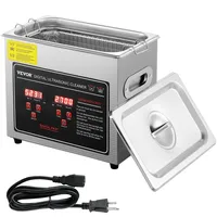 Vevor Ultraschallreiniger Ultraschall Edelstahl-Reinigungsgerät 172 W, 3 L Ultraschallreinigungsgerät