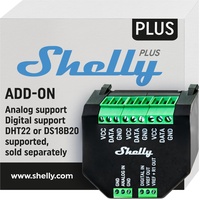 Shelly Plus Add-On, Smart Relais, & Black