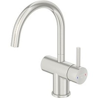 Steinberg Serie 100 Waschtischarmatur 1001500BN schwenkbarer Auslauf, mit Ablaufgarnitur