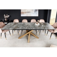 Riess-Ambiente Esstisch MARVELOUS 180-220-260cm kupfer Keramik made in Italy
