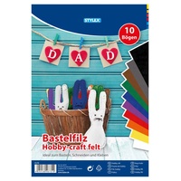 Stylex 46731 - Bastelfilz, 20 x 30 cm, 10