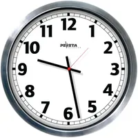 Peweta Funkwanduhr 50,0 cm 500 silber