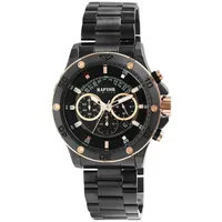 Raptor Chronograph "Majid" mit Edelstahlband