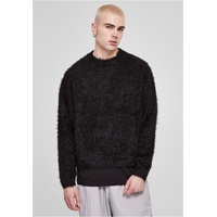 URBAN CLASSICS Feather Pullover Black 3XL