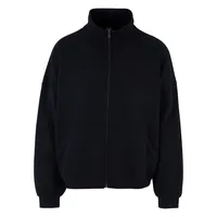 URBAN CLASSICS 90 ́s Track Reißverschlusspullover Black S