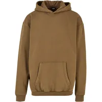 URBAN CLASSICS Acid Washed Kapuzenpullover Summer Olive M