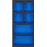 BGS Werkstattwageneinlage 1/3, leer: 6 Ablagefächer 408 x 189