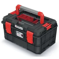 Prosperplast X BLOCK ALU LOG 30 Werkzeugkiste mit 2