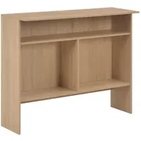 VidaXL Bartisch mit 2 Tischplatten 130 x 40 x