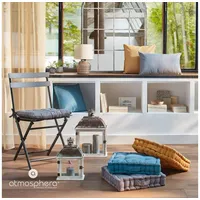 Atmosphera Créateur d'intérieur Stuhlkissen in meerblau - Bodenkissen Otto