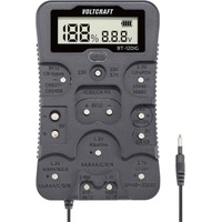 VOLTCRAFT Batterietester BT-12DIG Messbereich (Batterietester) 1,2 V, 1,5 V,